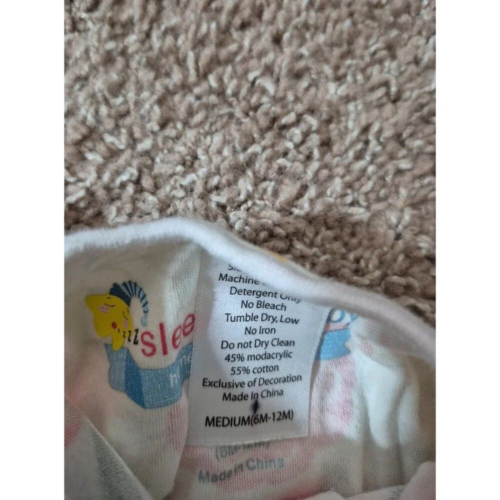 Zipadee Zip floral sleepsack size 6-12M months medium